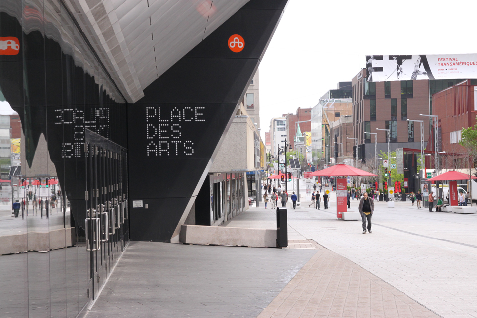 Place des Arts à Montréal