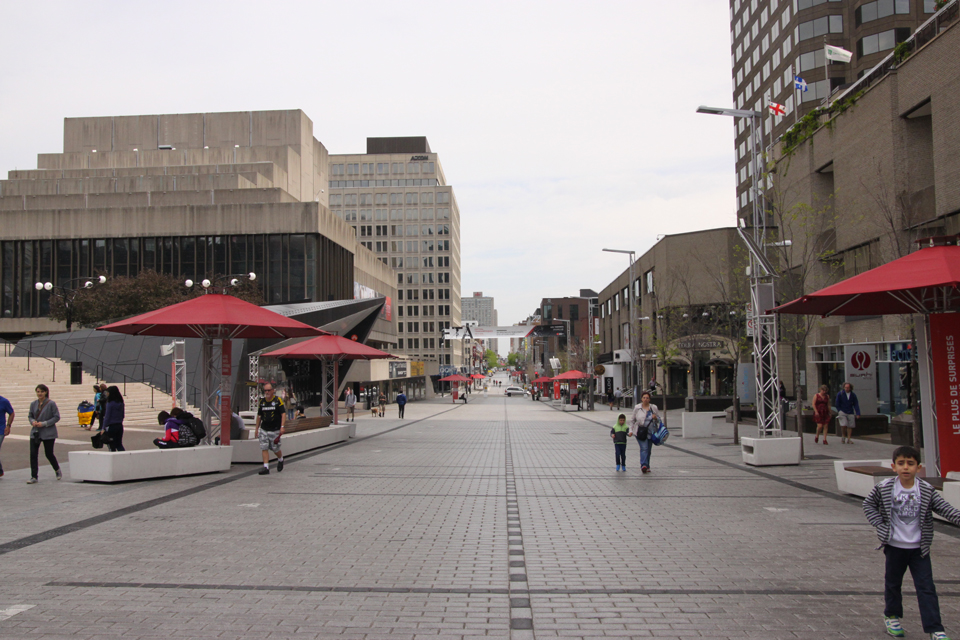 Quartiers des spectacles à Montréal